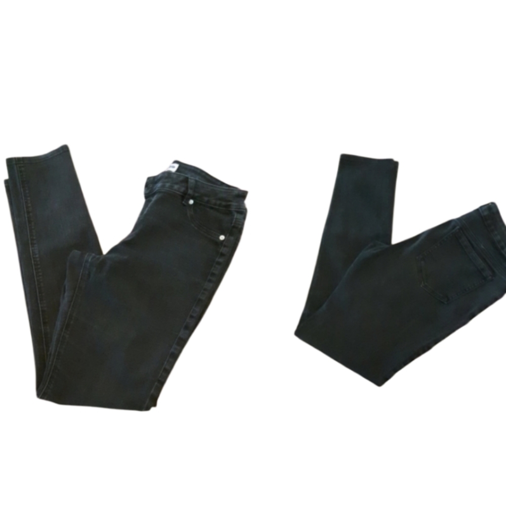 💙💜 size 8 Nygard pull on jeggings black jean👖